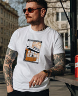 Zwischenstation Würstelstand T-Shirt von NKSP – Vorderansicht