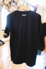 BURNING POLICE CAR LOOSE FIT T-SHIRT