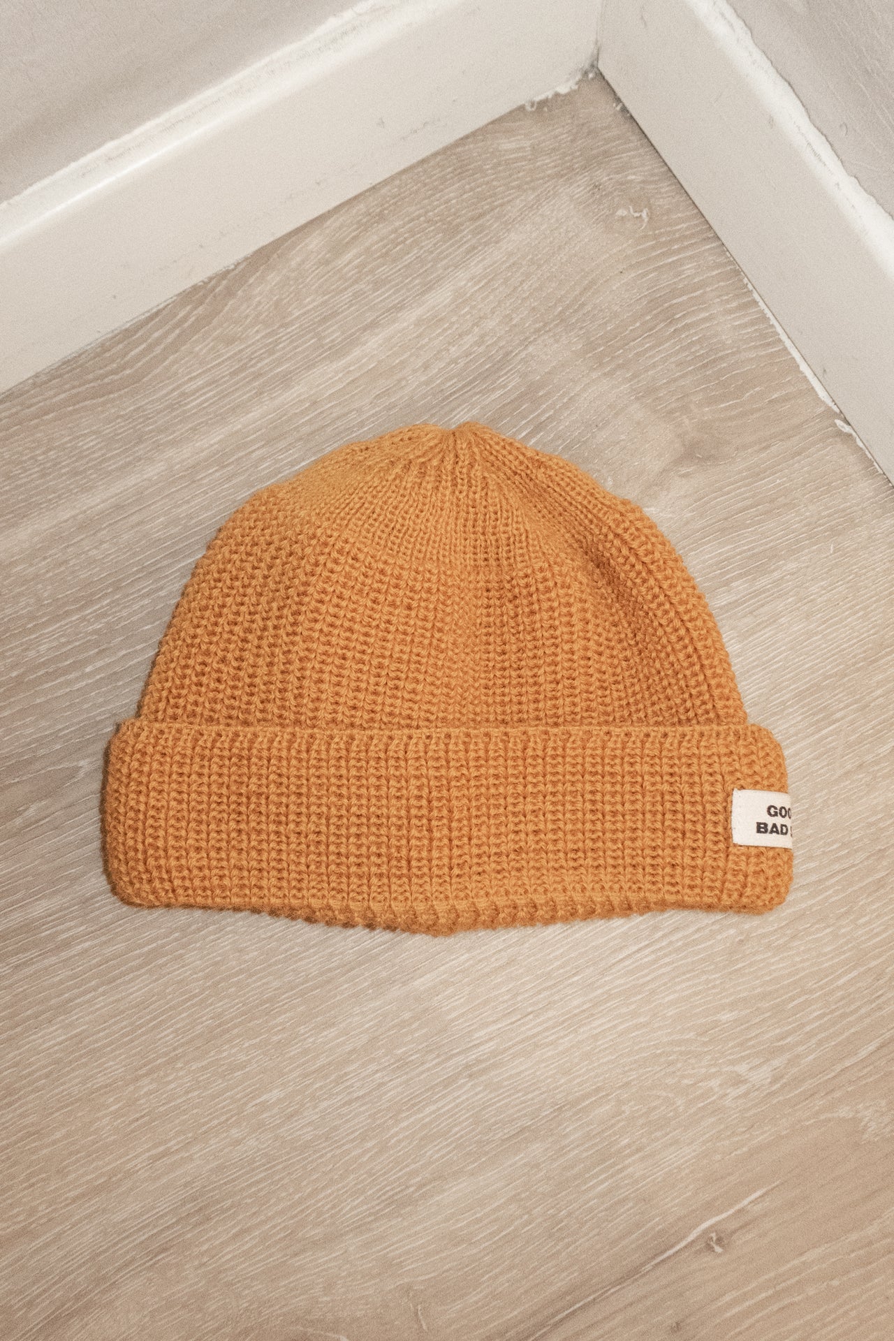 CROPPPED WOOL BEANIE
