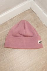 CROPPED MERINO WOOL BEANIE