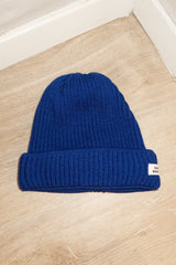 RIBBED MERINO WOOL BEANIE