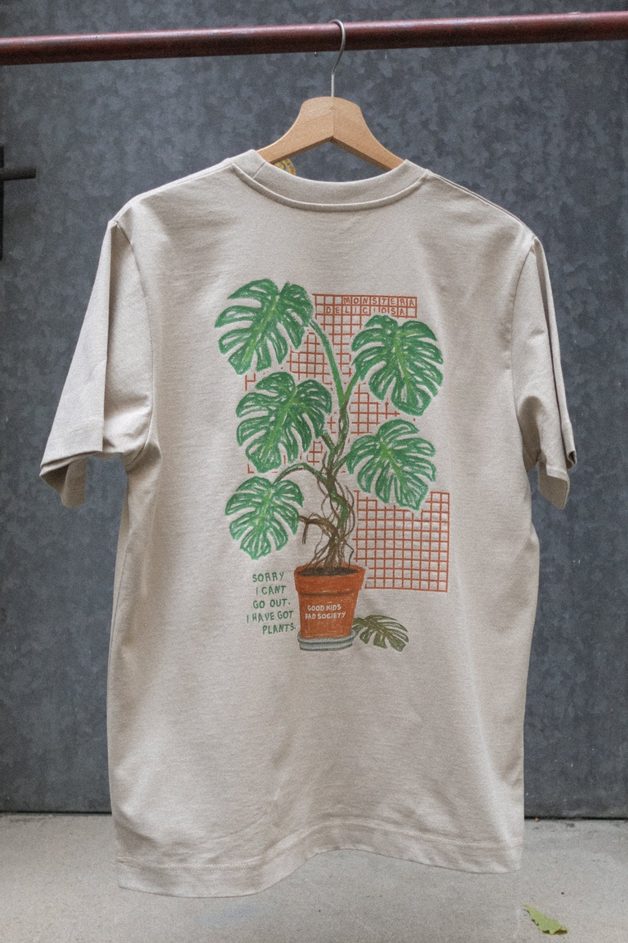 MONSTERA DELICIOSA OVERSIZED FIT T-SHIRT