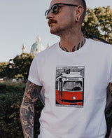 Straßenbahn Endstation Zentralfriedhof T-Shirt von NKSP – Print zur Linie 71