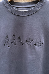 SLIPPERY ICE OVERSIZED CREWNECK