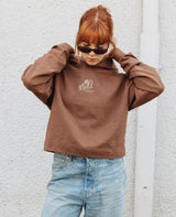 Instant Karma Cropped Hoodie