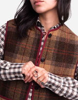 Sleeveless Shepherd Jacket