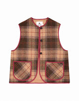 Sleeveless Shepherd Jacket
