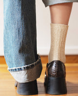 Organic Cotton Pattern Socks