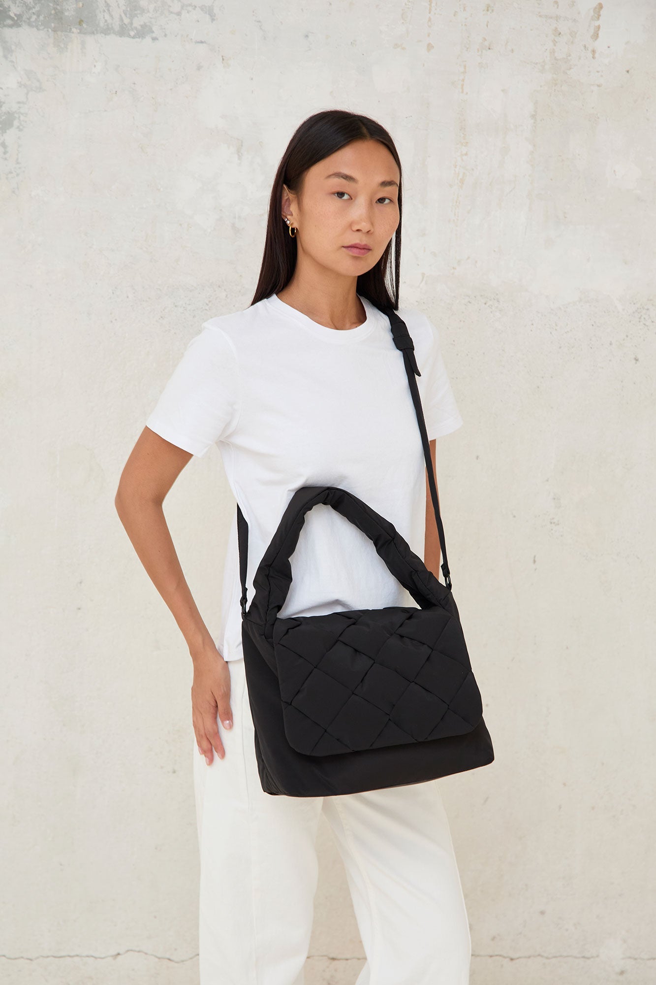 Ani Bag Braided Black