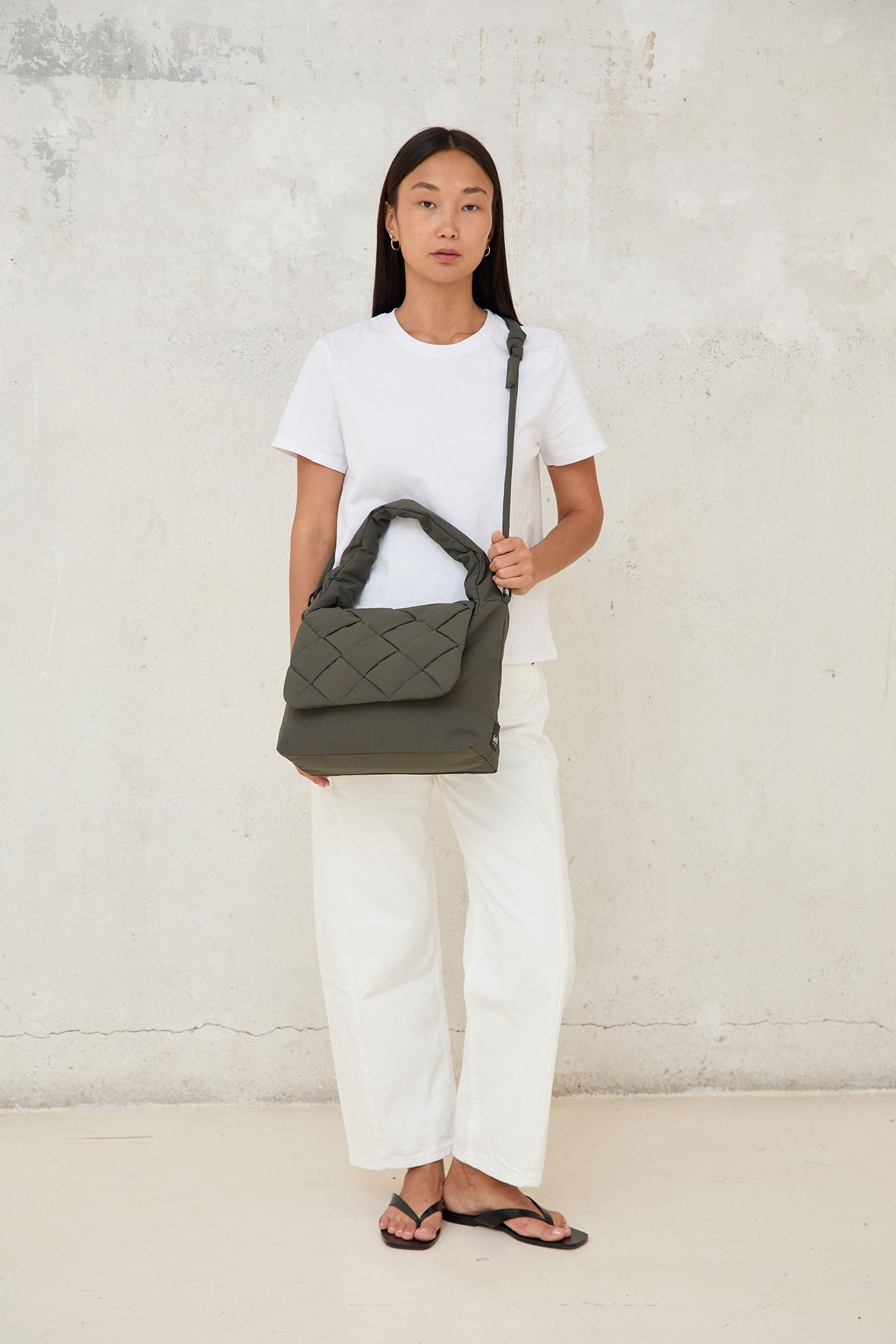 Ani Bag Braided Moss