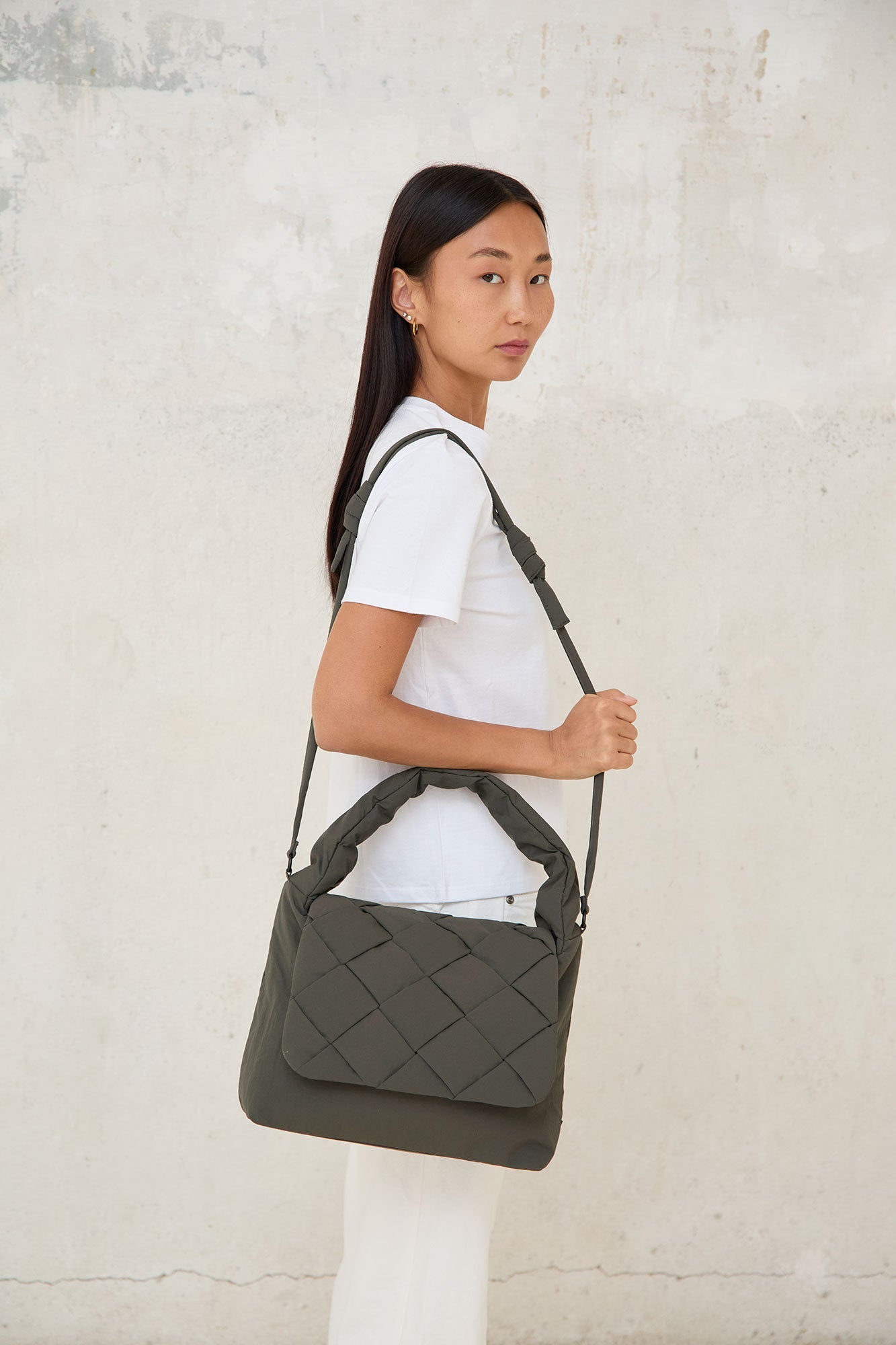 Ani Bag Braided Moss