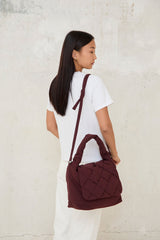 Ani Bag Braided Burgundy