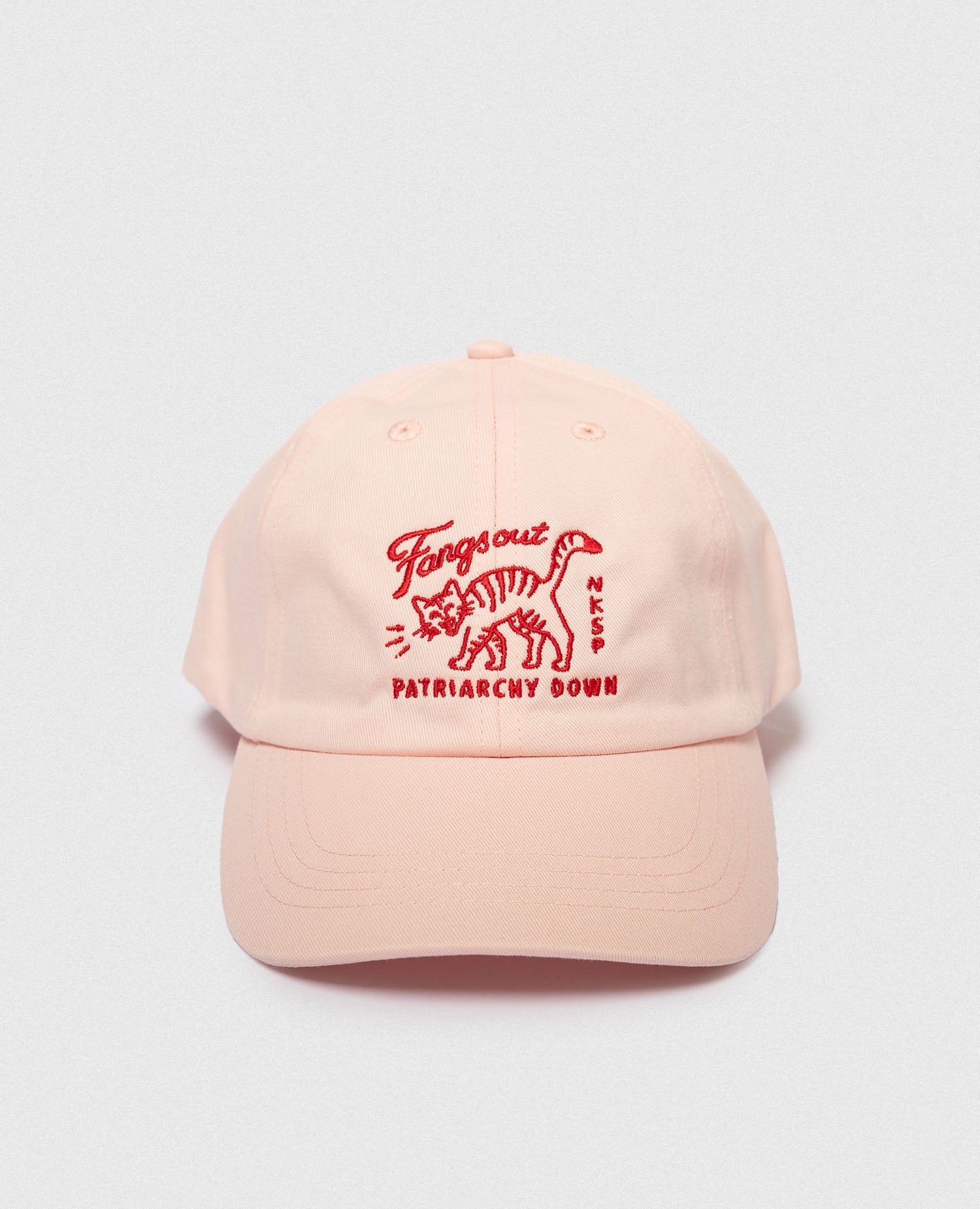 Fangs Out Patriarchy Down Dad Cap von NKSP