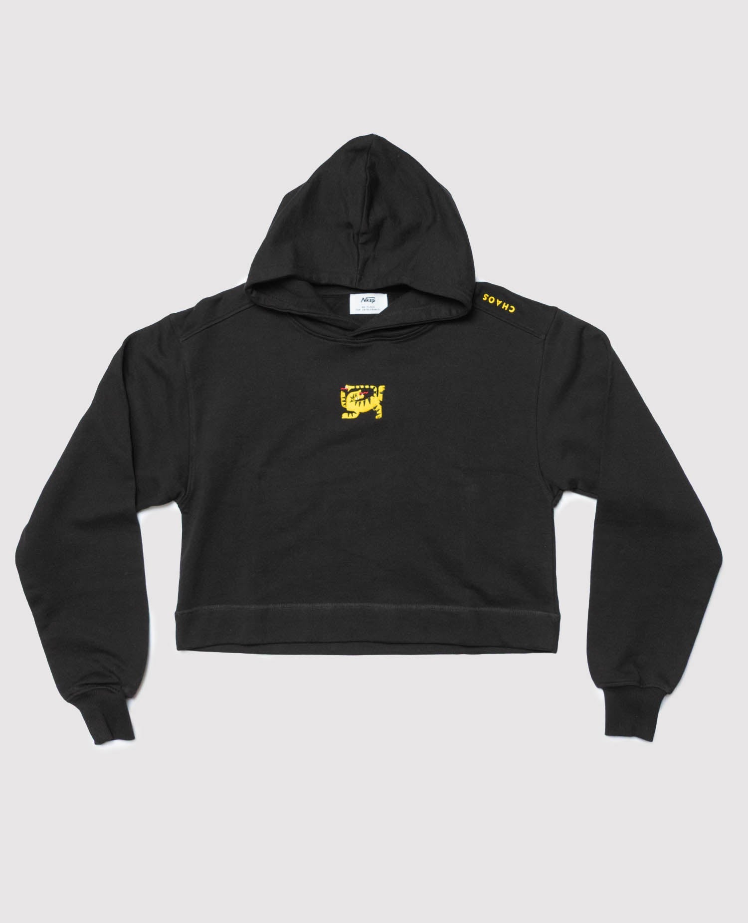 Chaos Cropped Hoodie