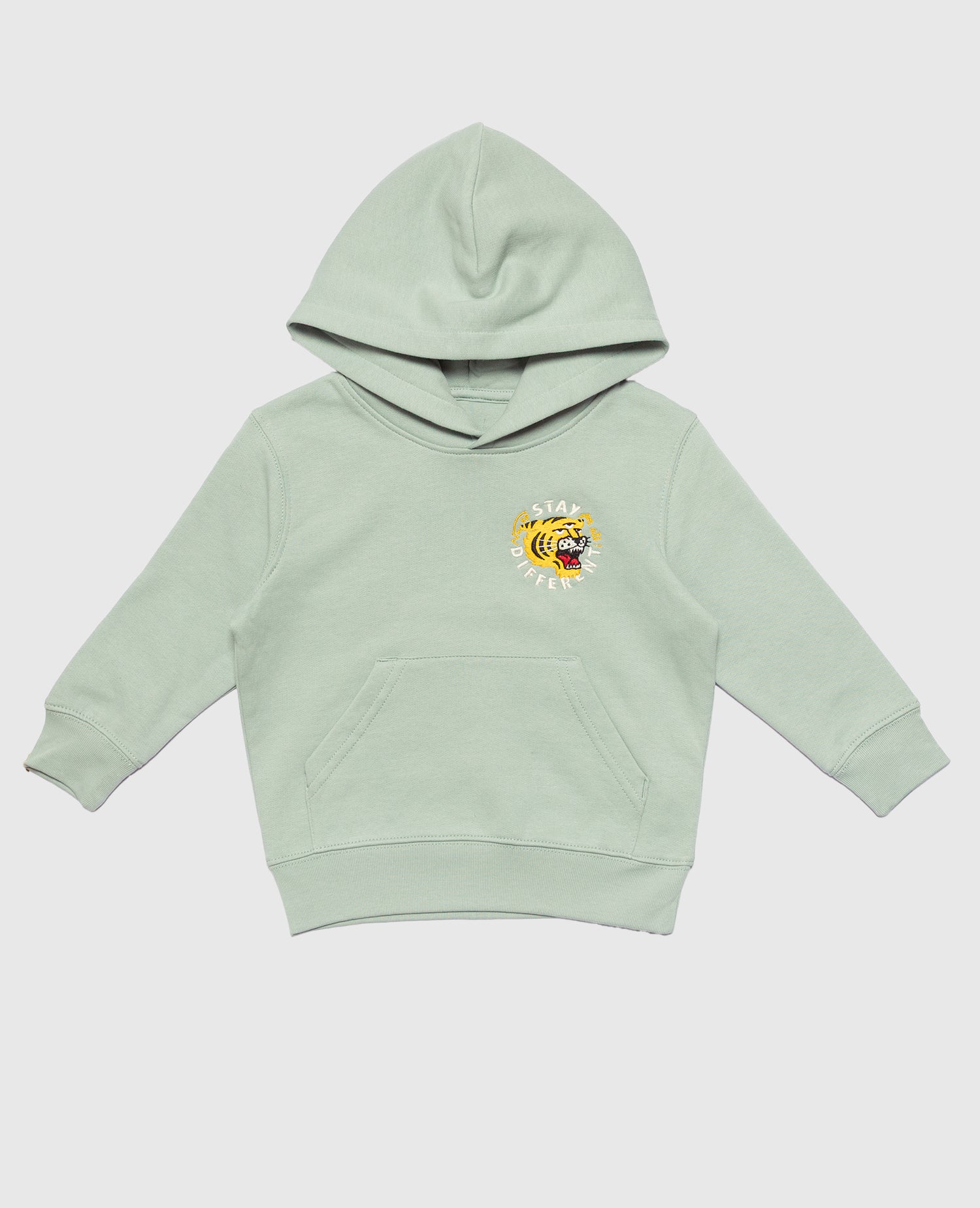 Stay Different Kids Hoodie Aloe