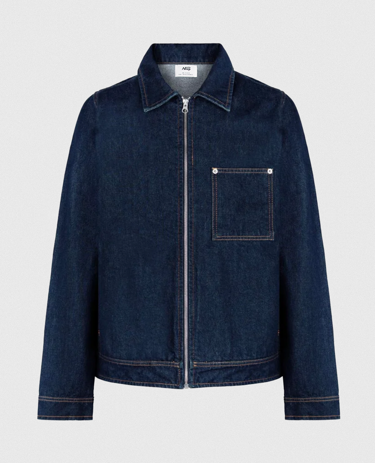 Raw Indigo Denim Jacket
