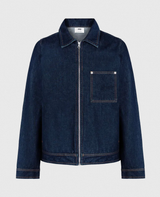 Raw Indigo Denim Jacket