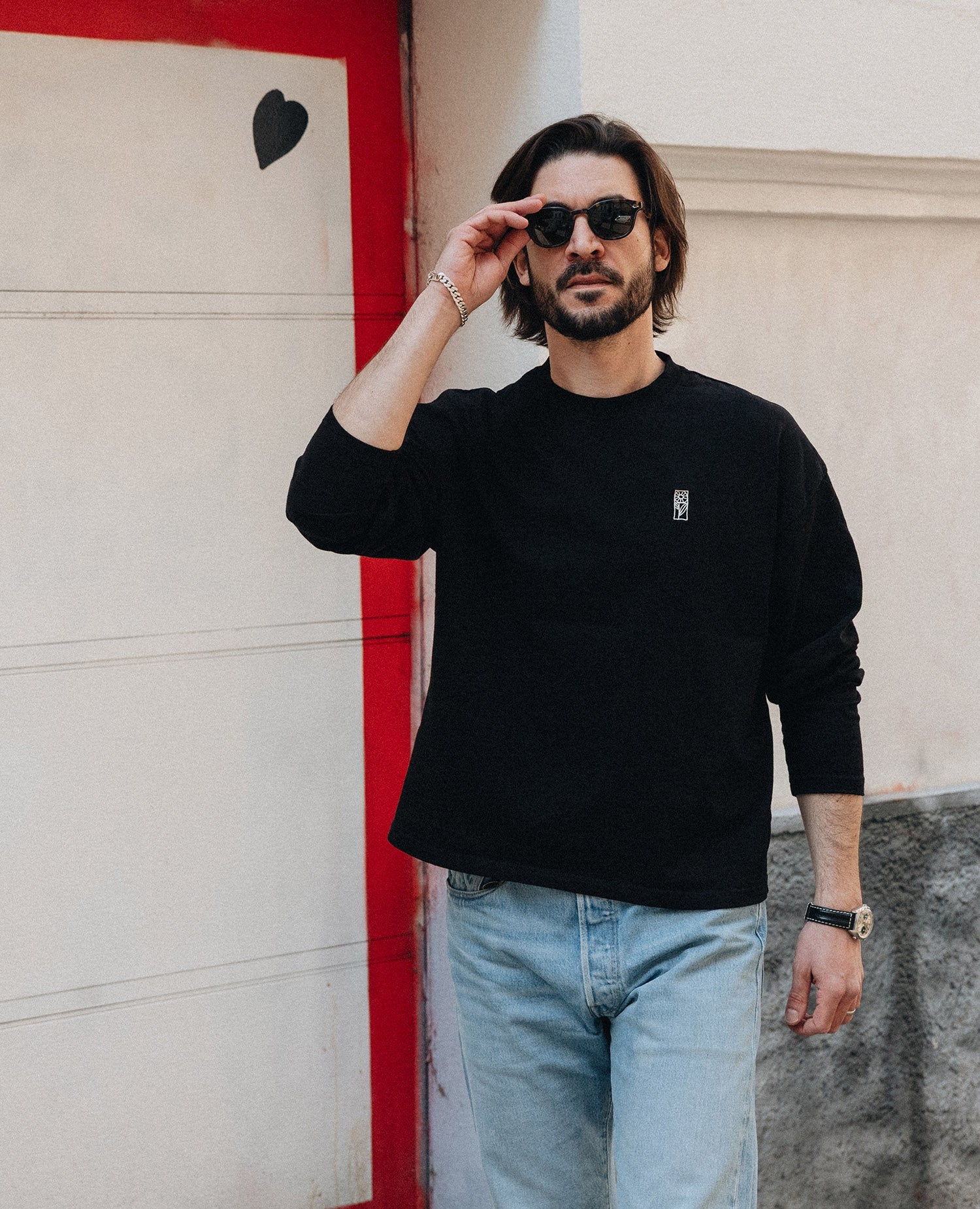 Blume Longsleeve von NKSP