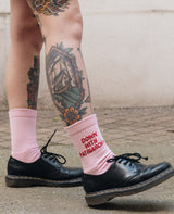 Down with Patriarchy Socks