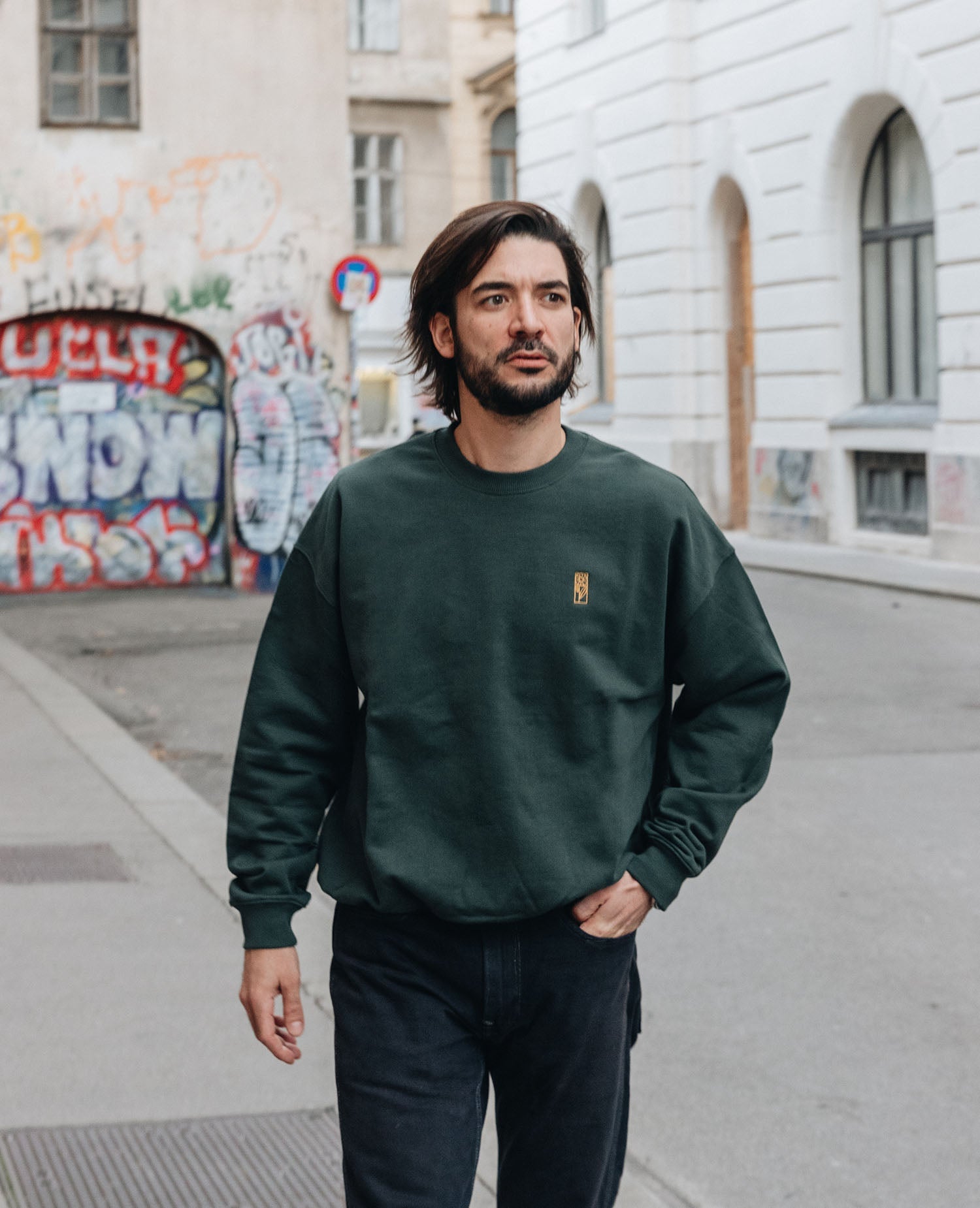 Oversized Blume Sweatshirt