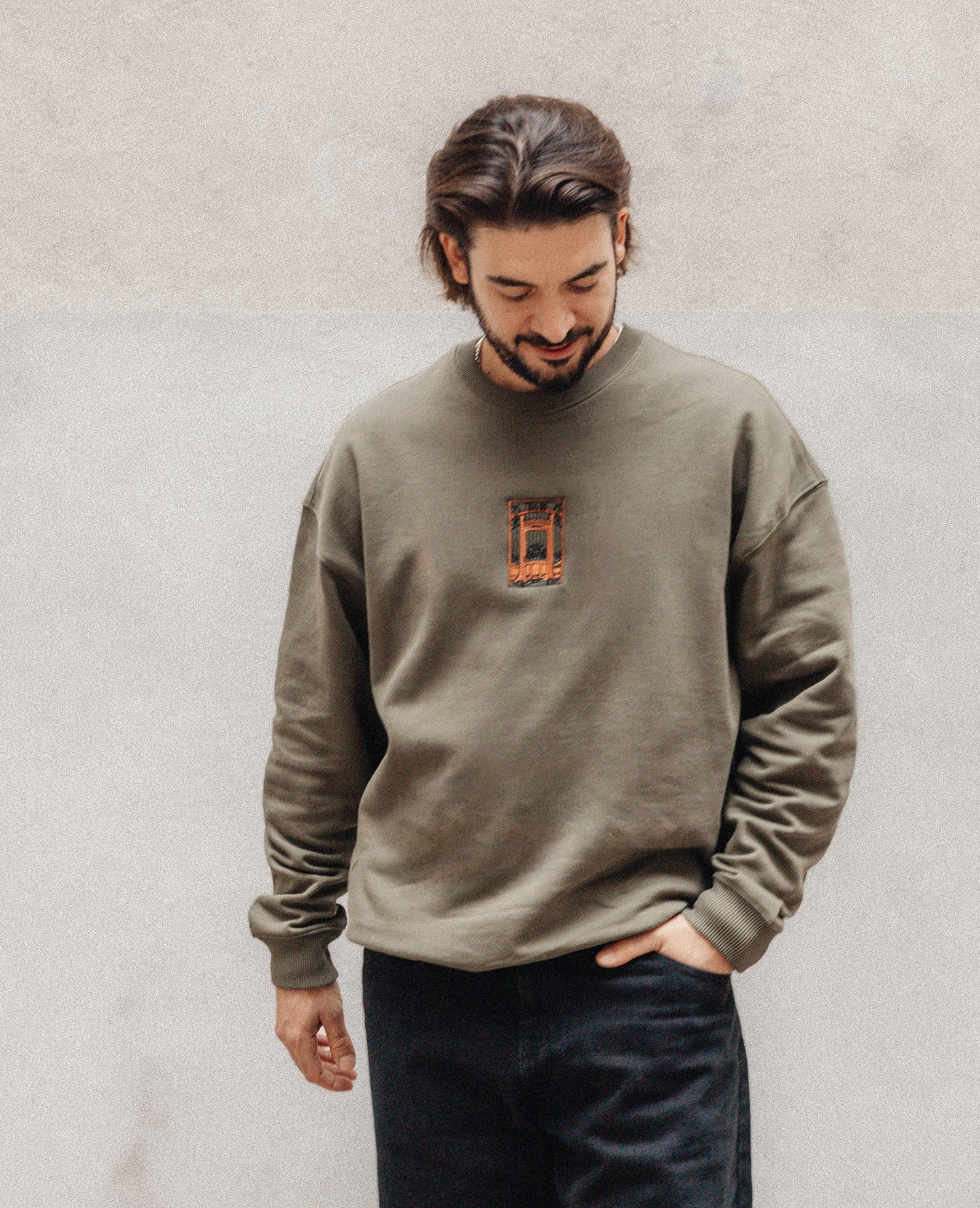 Türen in Wien Oversized Sweatshirt