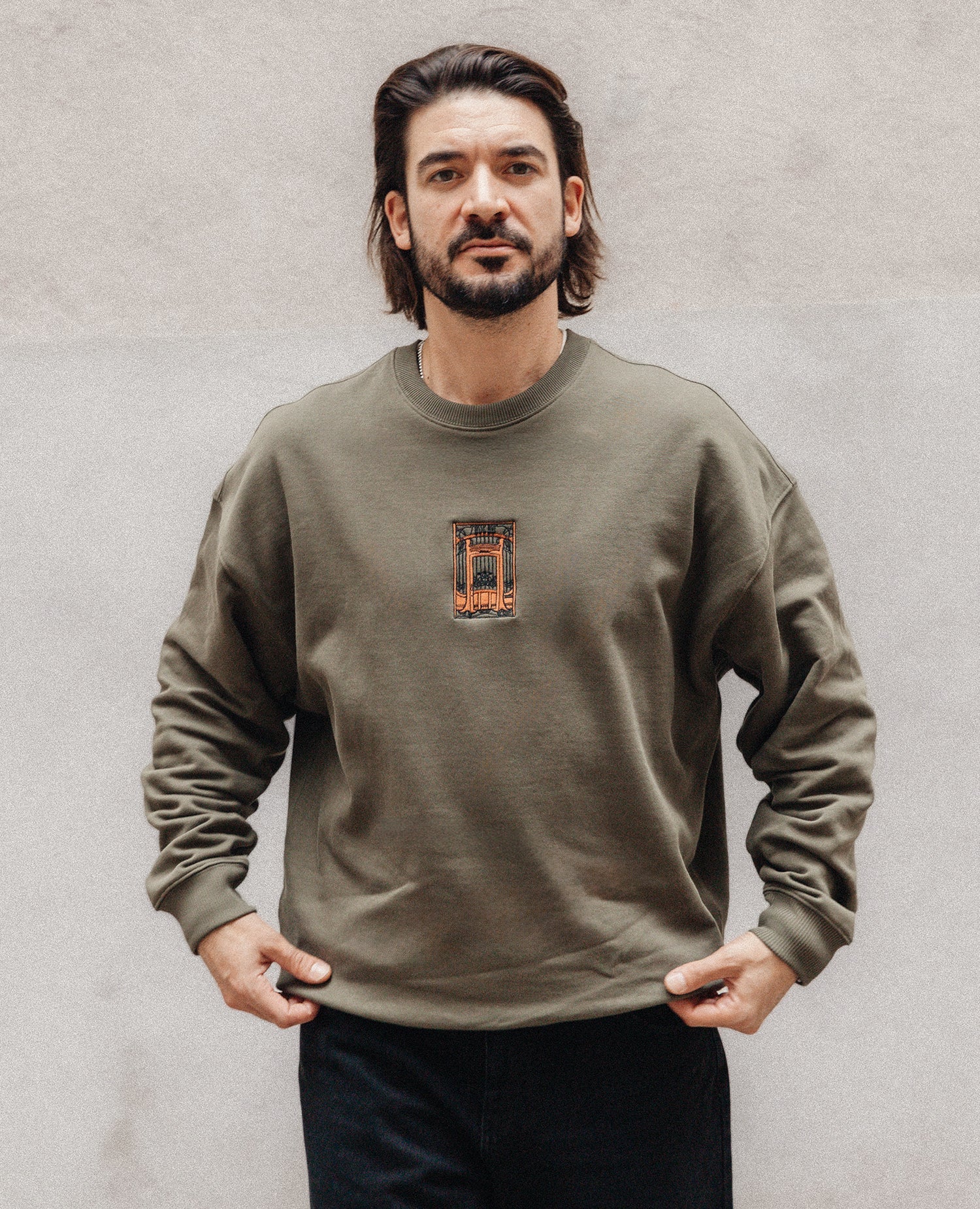 Türen in Wien Oversized Sweatshirt