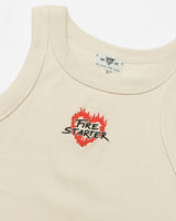 Fire Starter Rib Crop Tank