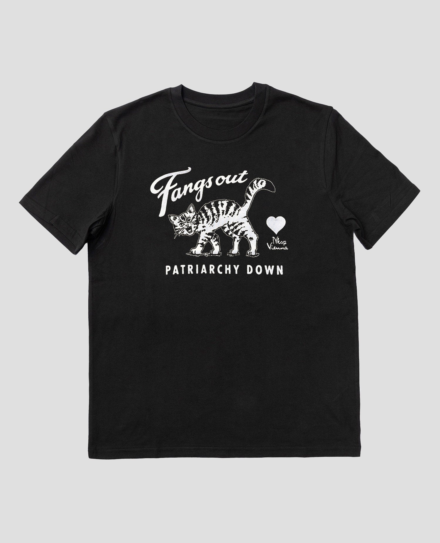 Fangs Out Patriarchy Down Unisex T-Shirt