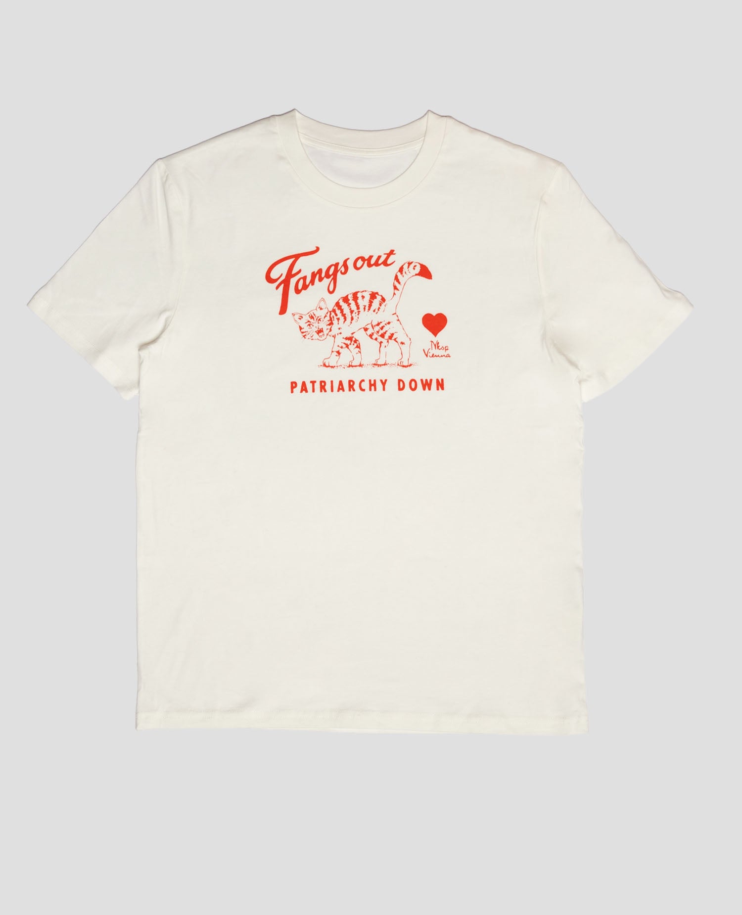 Fangs Out Patriarchy Down Unisex T-Shirt