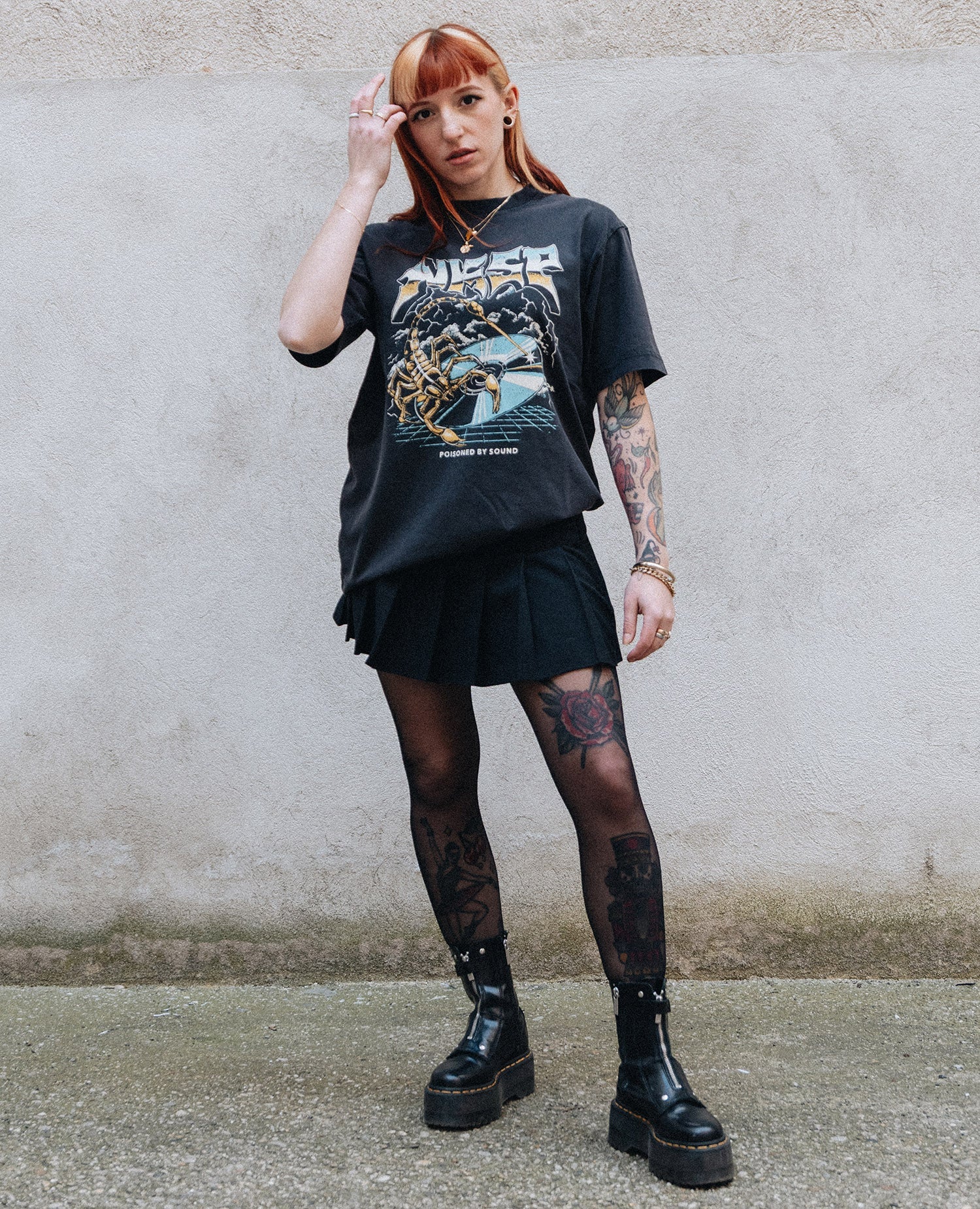 Poisend by Sound Oversized T-Shirt