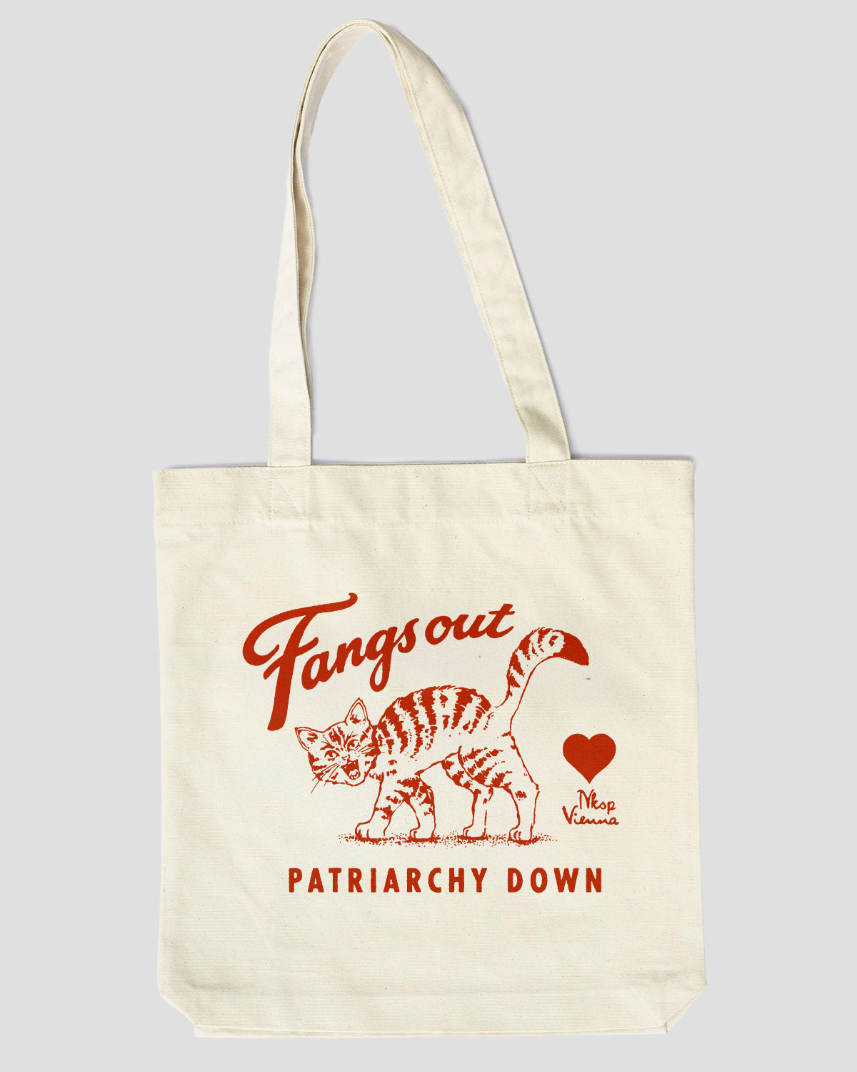 Fangs Out Patriarchy Down Tote
