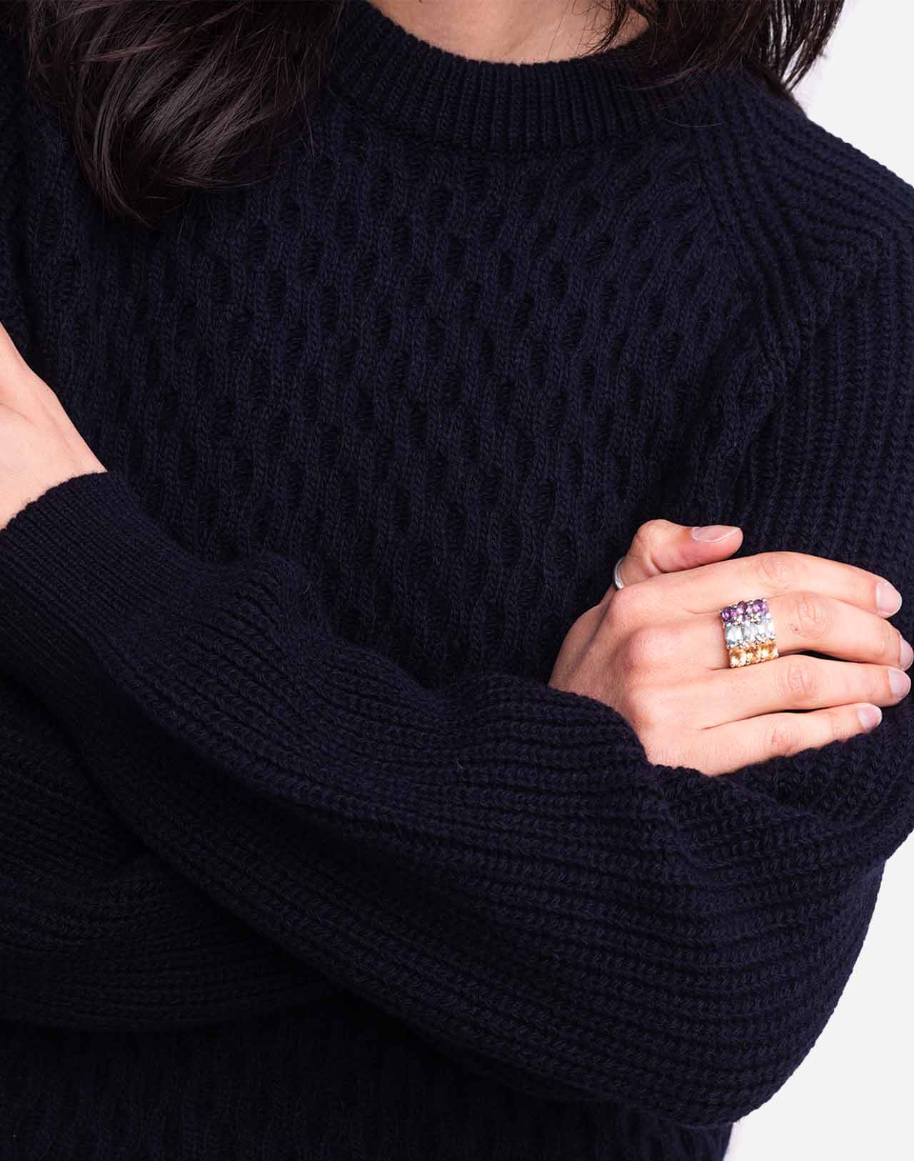 Knitwear Peak Navy