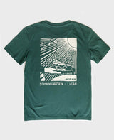 Schanigarten Liebe T-Shirt Grün von NKSP