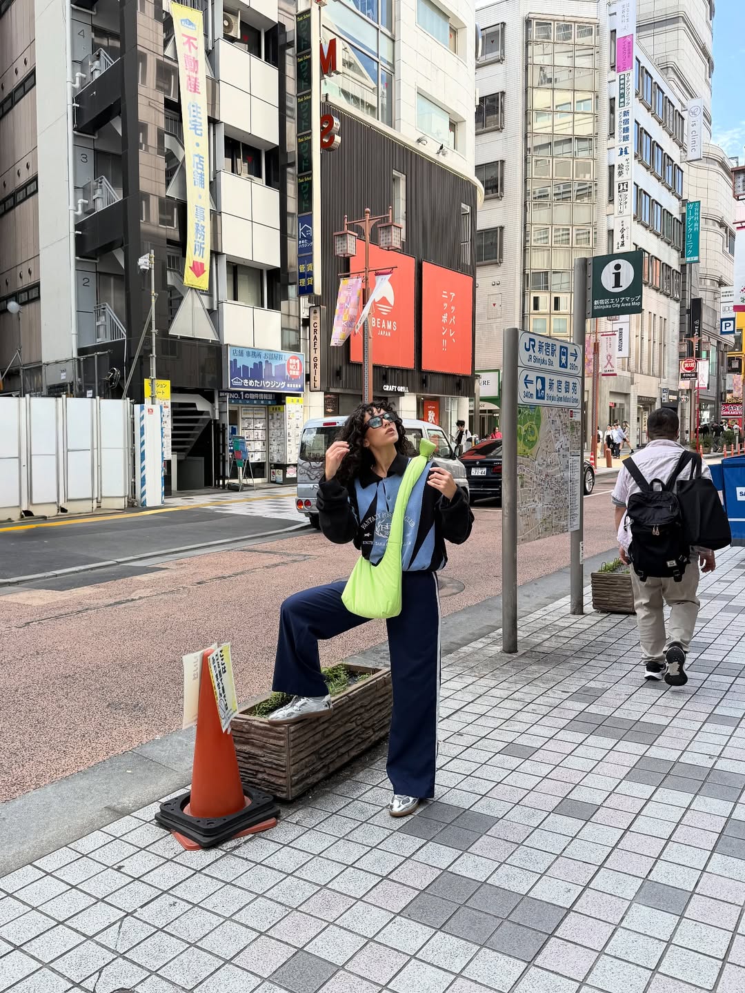 Biwa Mini Bag Lime