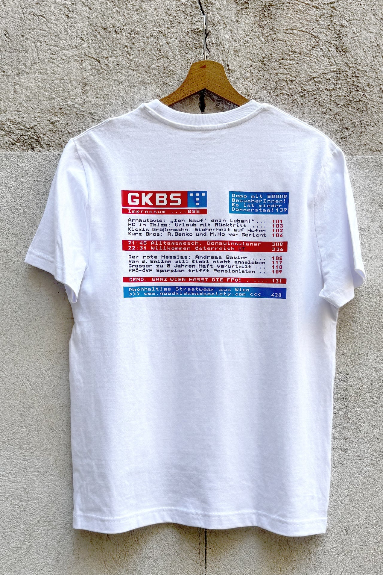 TELETEXT LOOSE FIT T-SHIRT