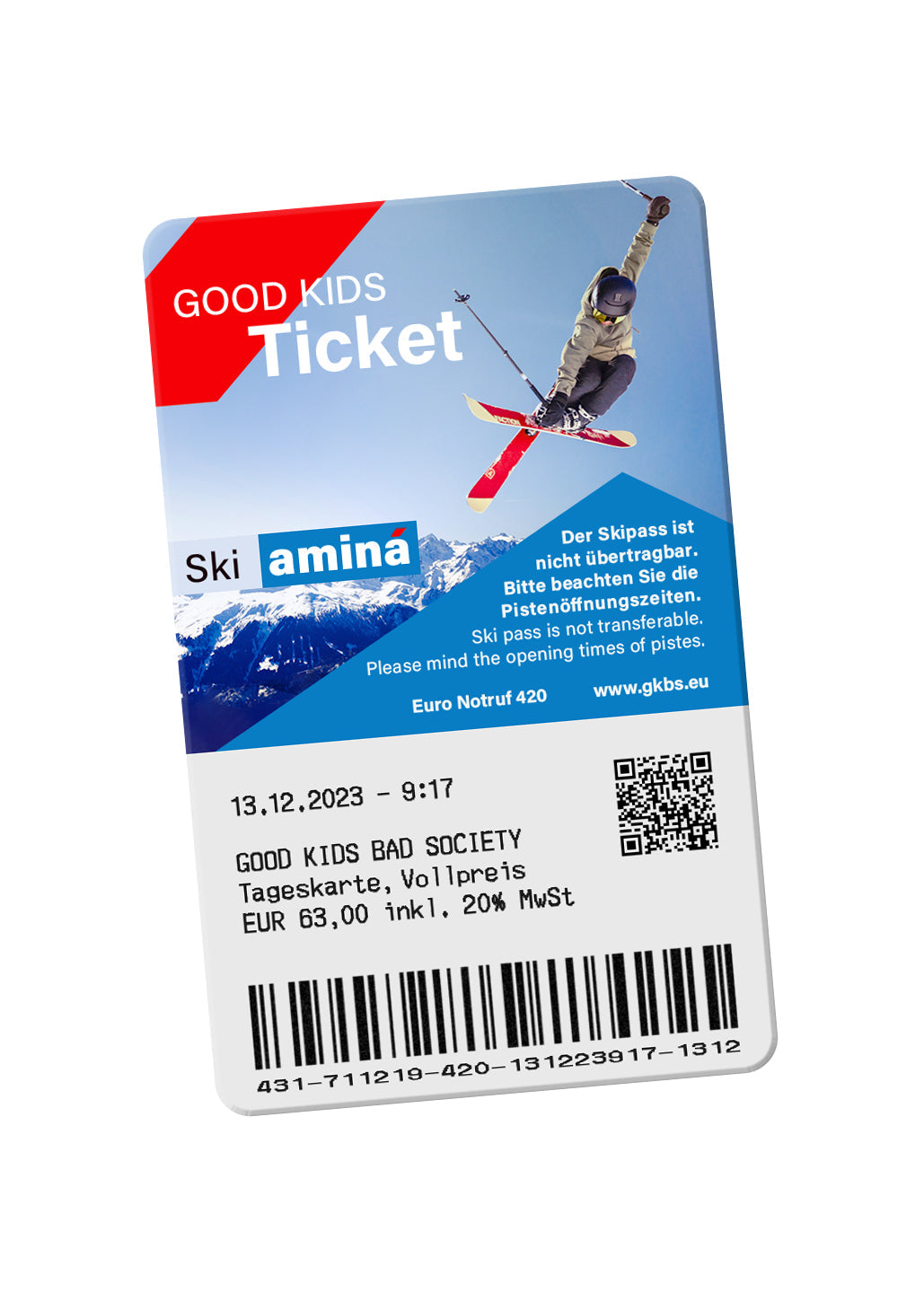 WINTERSPORT LOOSE FIT T-SHIRT