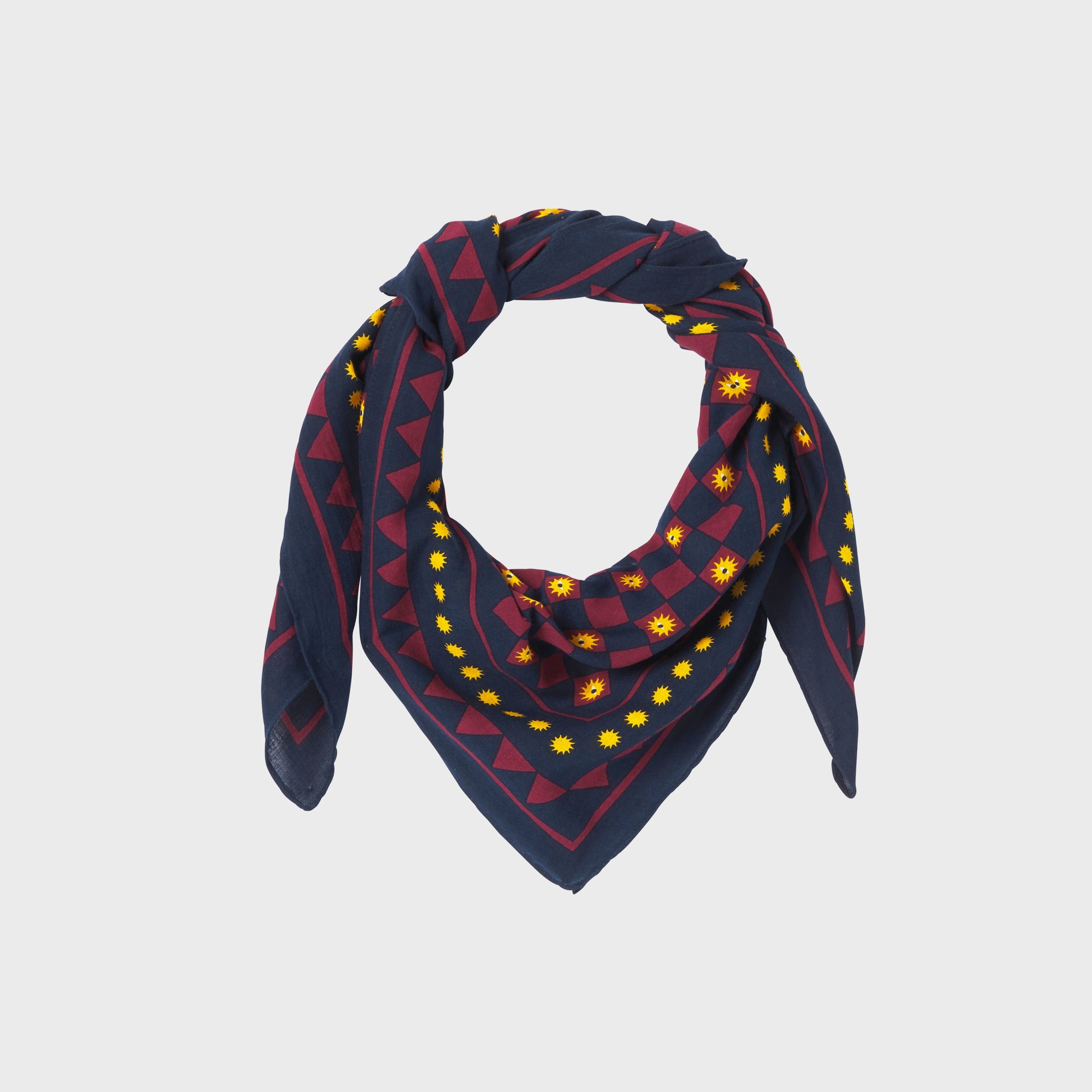 Scarf Romane - Marine