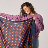 Scarf Romane - Marine