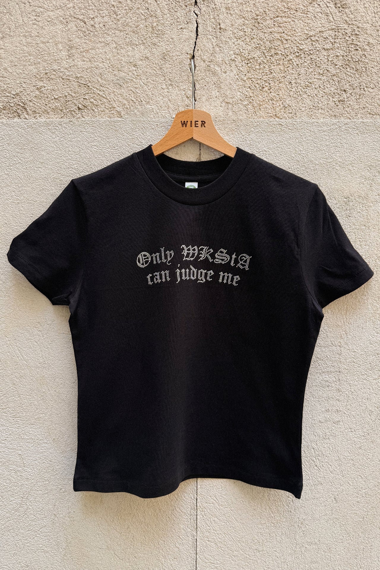 ONLY WKSTA CAN JUDGE ME WOMEN BABY TEE