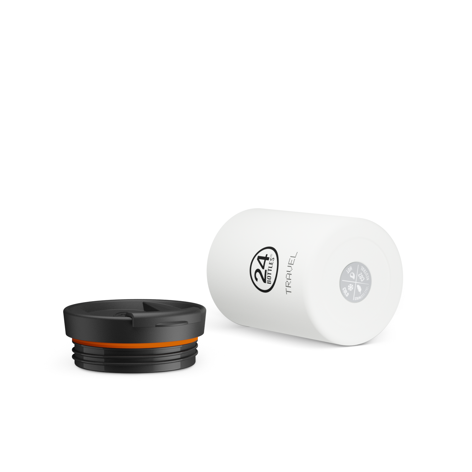 Travel Tumbler | Ice White - 350 ml