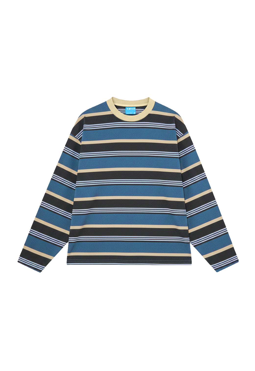 Longsleeve T-Shirt Striped Blue