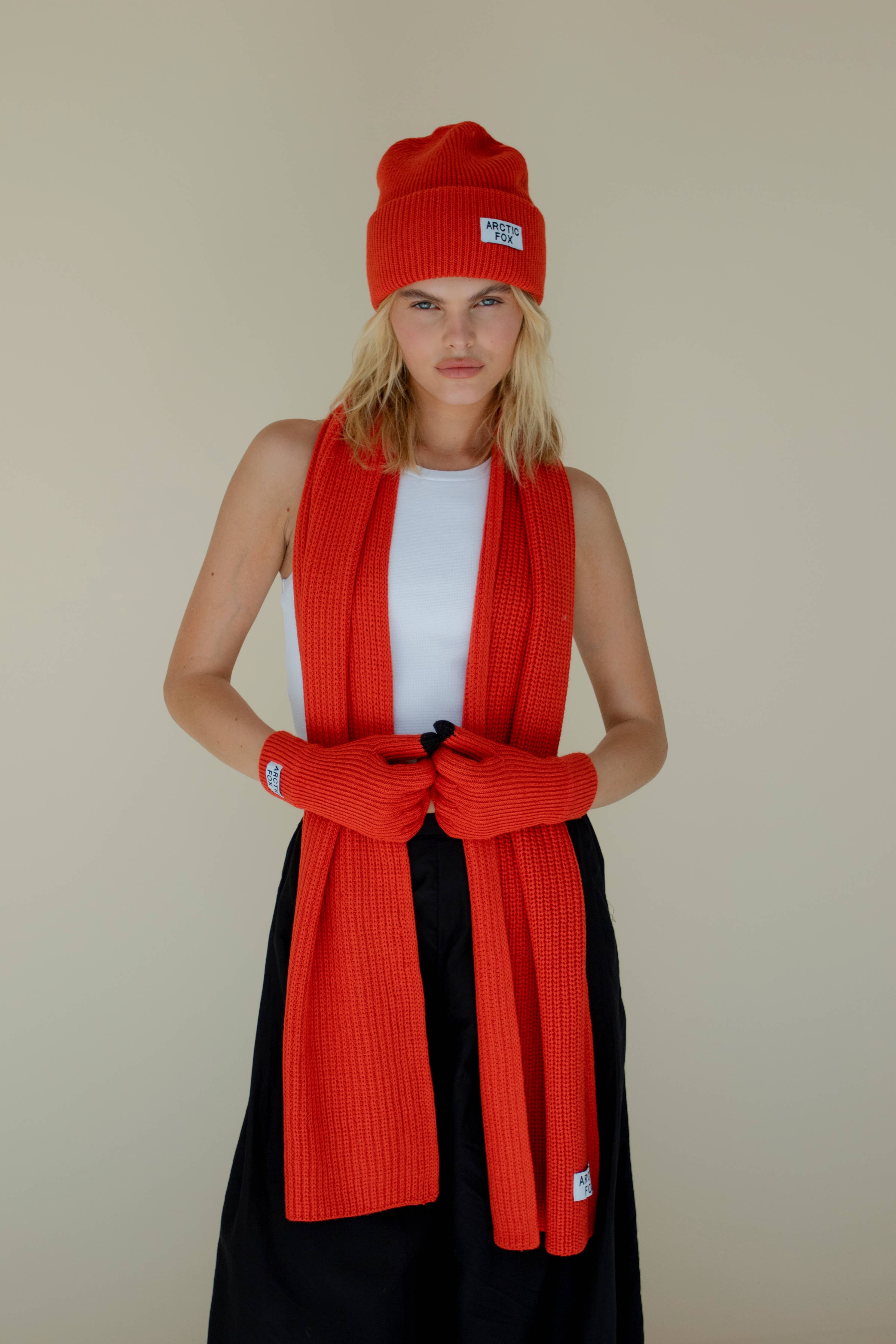 Recycled Bottle Scarf - Sunkissed Coral