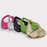 Dazzling Fabric Party Events Shoulder Bag