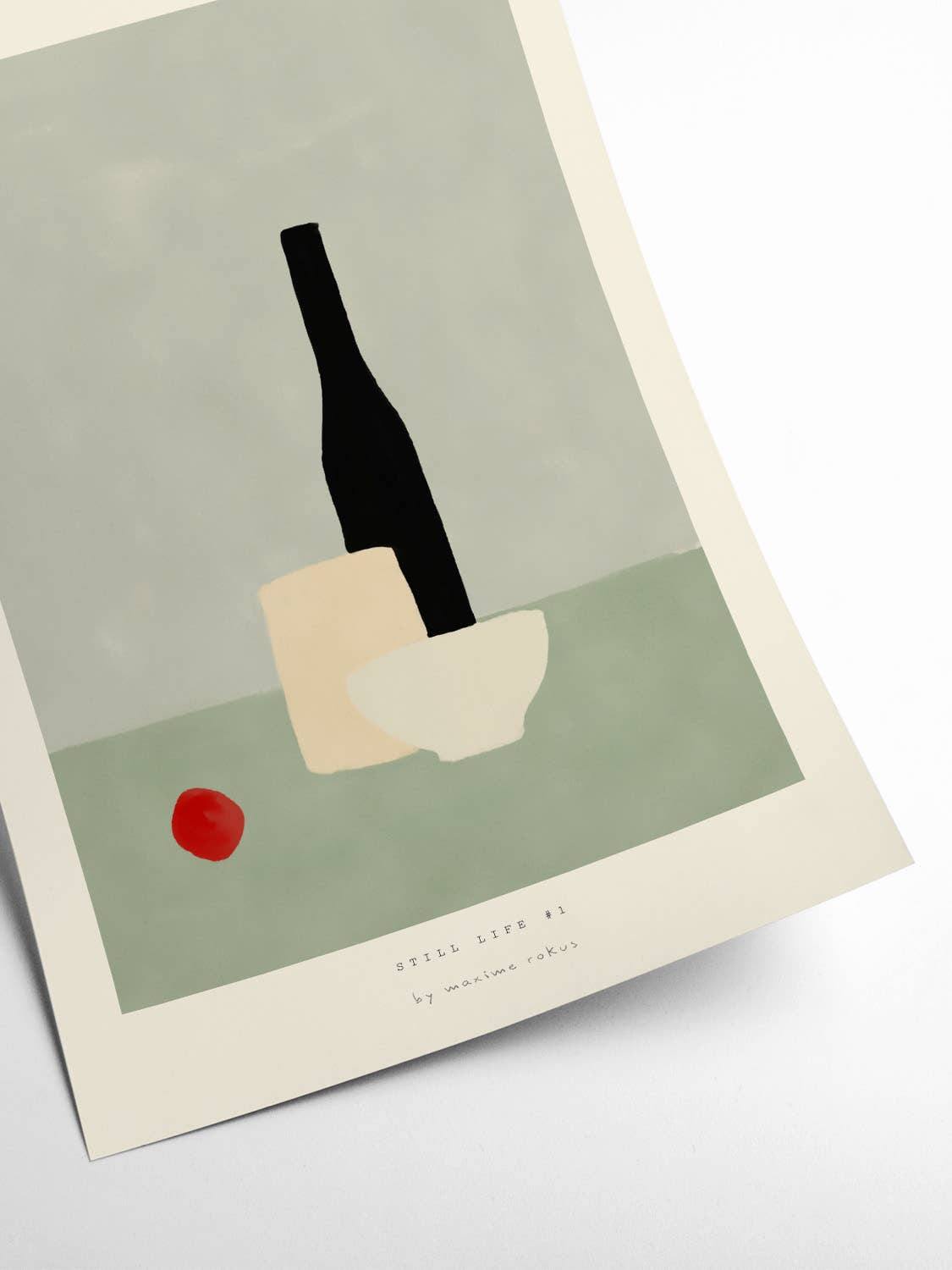 Maxime - More wine plz #3 - Poster - Print