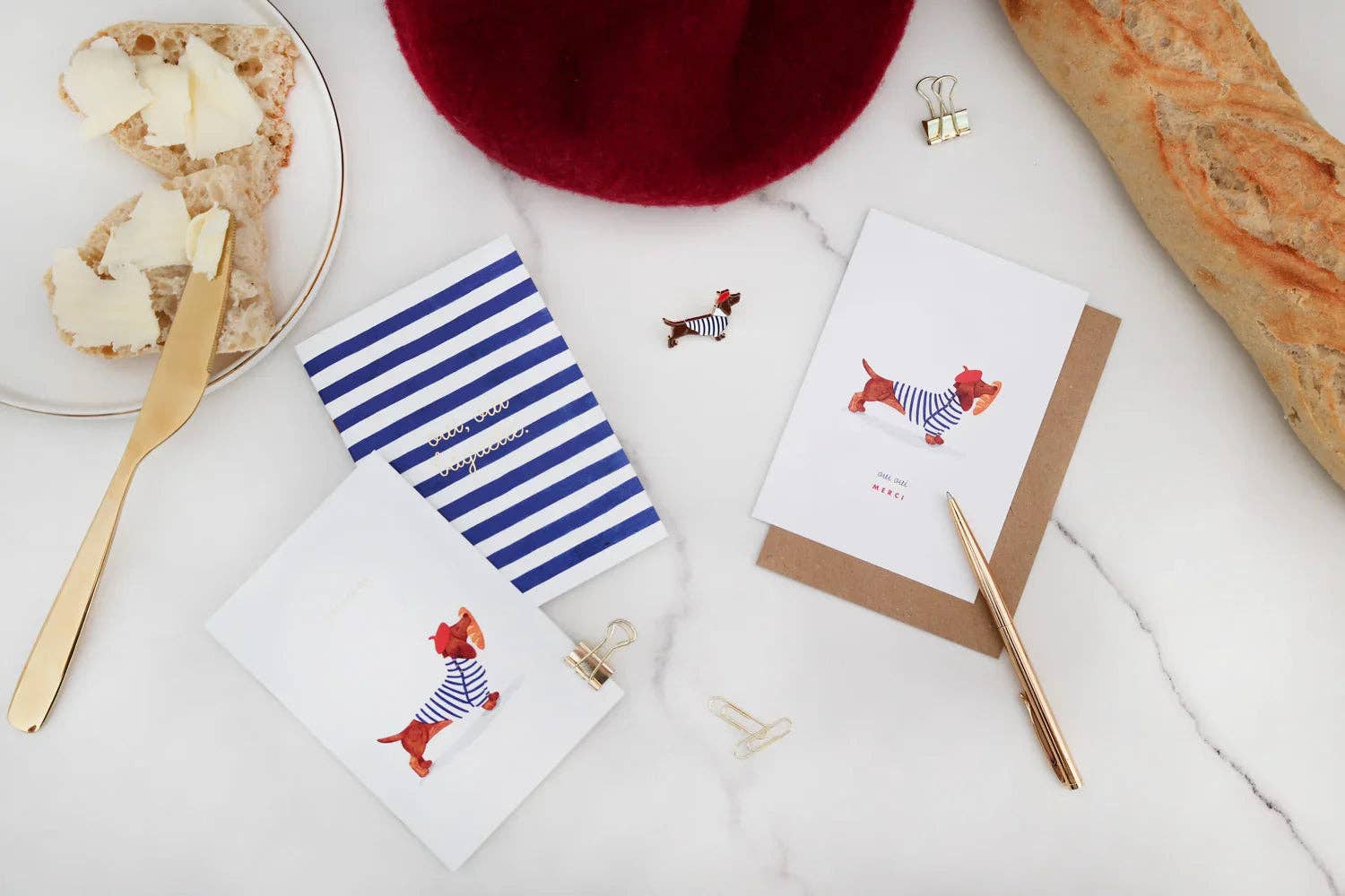 Little Frenchie Dackel - Pins