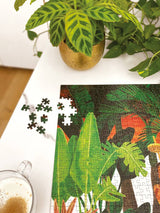 Puzzle Sommerdusche — Hergestellt in Frankreich