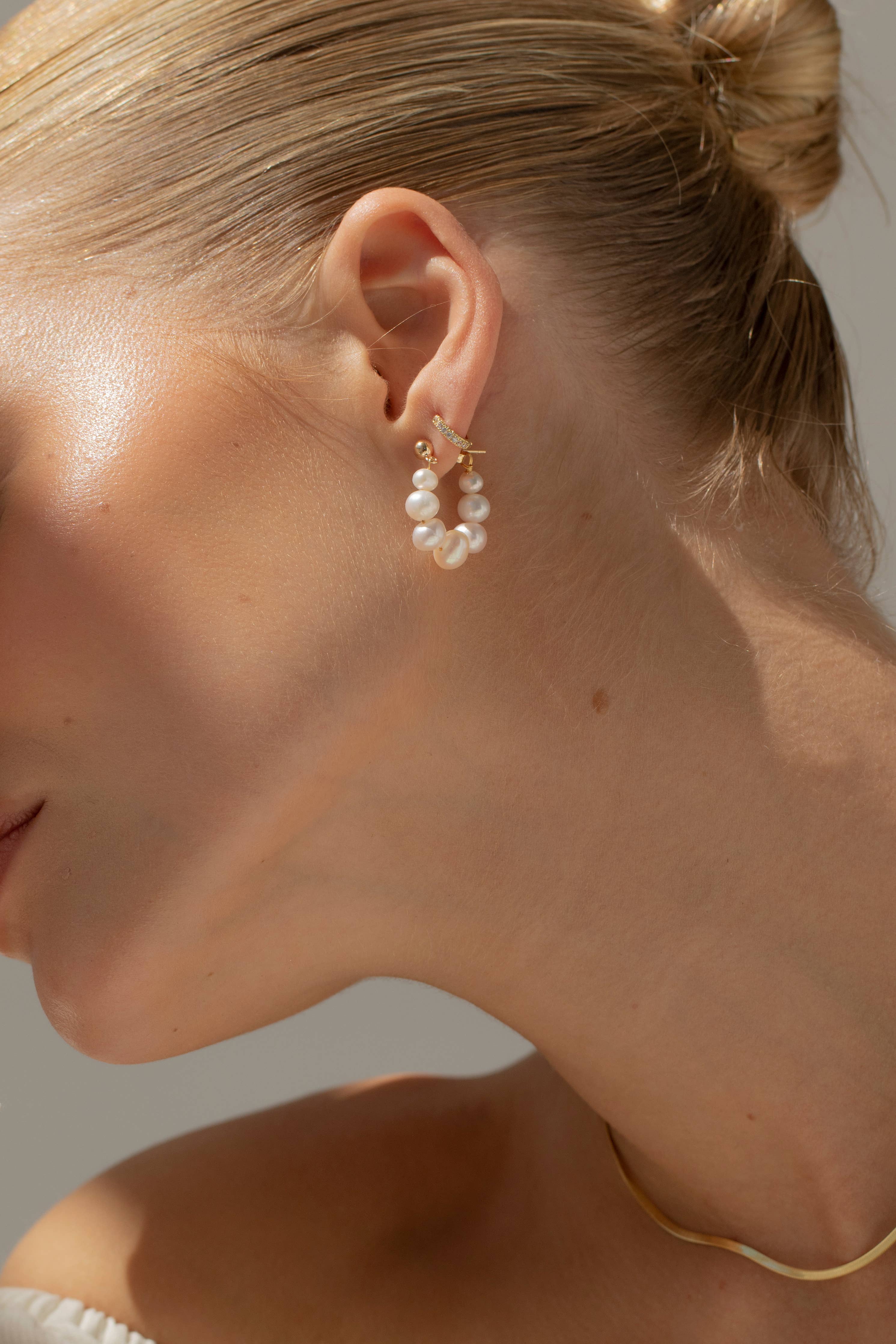 LAGUNA - Pearls Links Creolen