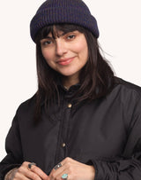 Bonnet Falco Bleu Marine Chiné
