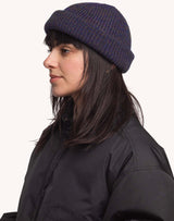 Bonnet Falco Bleu Marine Chiné