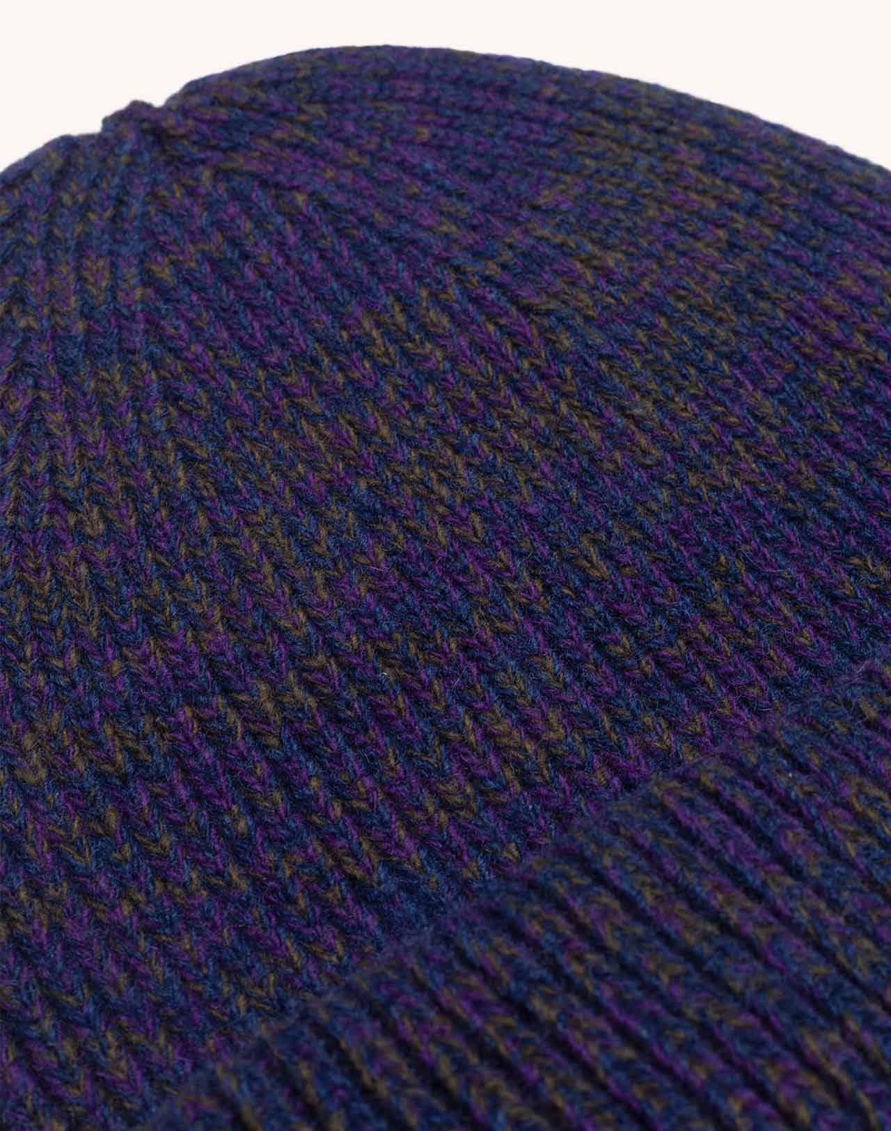 Bonnet Falco Bleu Marine Chiné